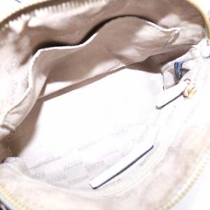 MICHAEL KORS ショルダーバッグ レザー チェーン ファスナー ロゴ 白 ホワイト 35H7GY3C2L