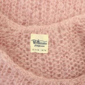 Ron Herman ニット セーター 長袖 モヘア混 XS ピンク