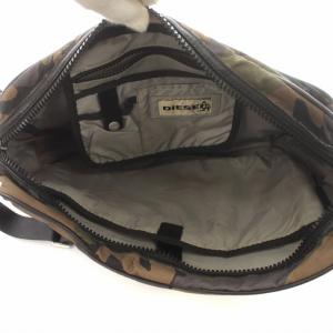 DIESEL ショルダーバッグ メッセンジャーバッグ 迷彩柄 カモフラ カーキ