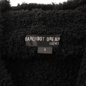 BAREFOOT DREAMS COZYCHIC ベスト パーカー フード S 黒 ブラック