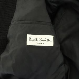 PAUL SMITH ジャケット 総裏地 3B ニット ウール ヴィンテージ M 黒 ブラック