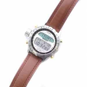 CASIO PRO TREK ファーストモデル 腕時計 ウォッチ デジタル クォーツ レザー デイト