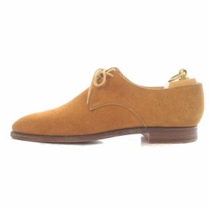 Crockett & Jones ハイバリー HIGHBURY ビジネスシューズ プレーントゥ スエード ソールレザー シューキーパー シューツリー 5350