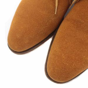 Crockett & Jones ハイバリー HIGHBURY ビジネスシューズ プレーントゥ スエード ソールレザー シューキーパー シューツリー 5350
