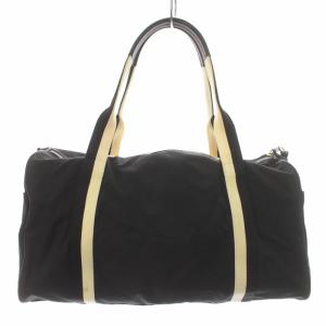 kate spade new york ボストンバッグ リボン ナイロン 黒 ブラック