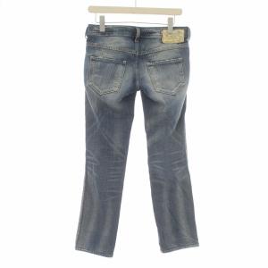 DIESEL TOPEE デニムパンツ ジーンズ ジーパン ジップフライ 26 M 青 インディゴブルー WASH 008TX