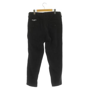 Yohji Yamamoto POUR HOMME ジョッパーズパンツ テーパード ストレッチ ジップ デニム 2 黒 ブラック