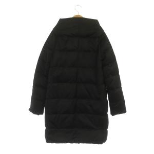 kate spade new york ダウンコート ロング ダウンジャケット ジップアップ XS 黒 ブラック