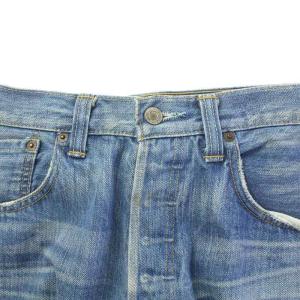 Levi's 501 デニムパンツ ジーンズ ストレート ダメージ加工 W32 M ネイビー 08501-00