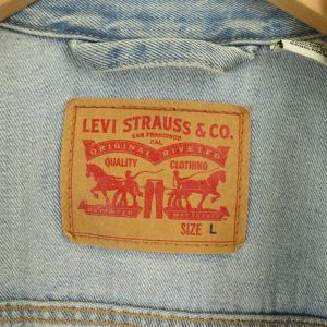 Levi's デニムジャケット ジージャン Gジャン L ブルー