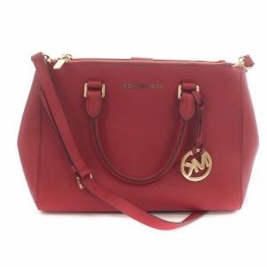 2WAY ハンドバッグ ショルダーバッグ レザー 赤 レッド 30S4GTVS6L