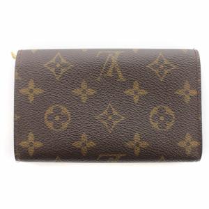 LOUIS VUITTON 二つ折り財布 ウォレット モノグラム ポルトモネ ビエ トレゾール M61730