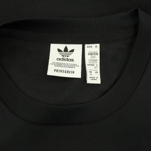 adidas Originals TEE DRESS ワンピース 膝丈 半袖 ロゴ 切替 M 黒 ブラック GN3249