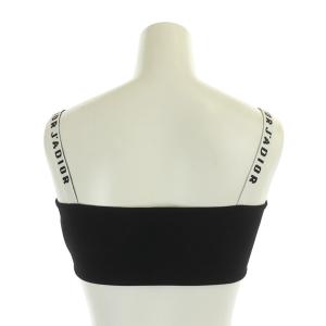 Christian Dior ビスチェ キャミソール ロゴ ニット S ブラック