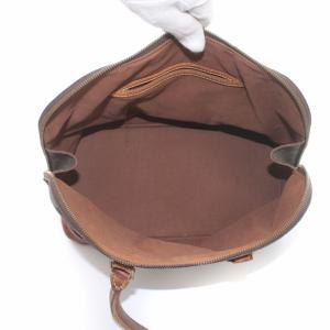 LOUIS VUITTON アルマ モノグラム ハンドバッグ レザー 茶 ブラウン M51130