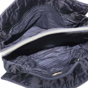 PRADA B4328 NAPPA CATENA ショルダー バッグ レザー チェーン ロゴ型押し ブラック