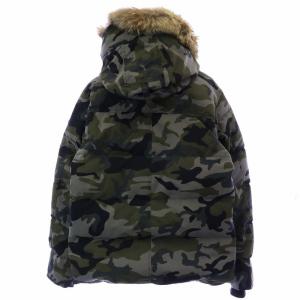 CANADA GOOSE WYNDHAM PARKA ダウンジャケット ジップアップ フード ファー カモフラ