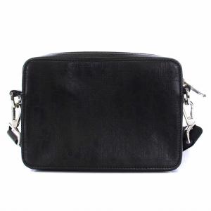 Christian Dior オブリーク ギャラクシー ショルダーバッグ レザー ブラック