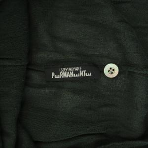 ISSEY MIYAKE PERMANENTE カーディガン 長袖 ニット メッシュ シースルー 緑 グリーン