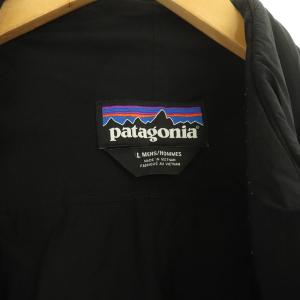Patagonia ナノエアベスト 中綿 ジップアップ ナイロン L 黒 ブラック 84270