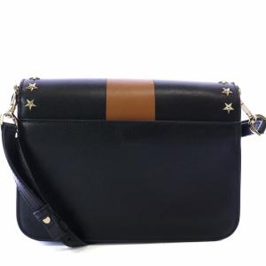 MICHAEL KORS ショルダーバッグ レザー スタッズ 星 スター ゴールド金具 ロゴ 黒 ブラック 30F7GS9L3Y