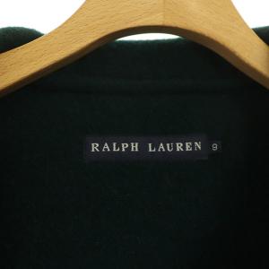 RALPH LAUREN ダッフルコート ロング ウール 9 緑 グリーン