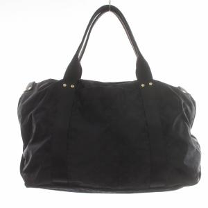 russet ボストンバッグ ショルダーバッグ 2way ロゴ ナイロン 紺 ネイビー