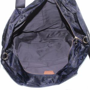 russet ボストンバッグ ショルダーバッグ 2way ロゴ ナイロン 紺 ネイビー