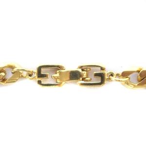 GIVENCHY ネックレス ペンダント メッキ ロゴ ゴールド色