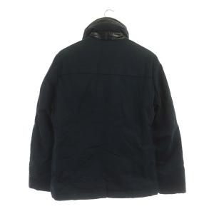 Peuterey ダウンジャケット ジップアップ 切替 48 紺 ネイビー
