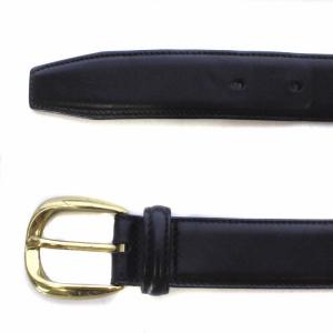 Salvatore Ferragamo VARA ヴァラ  ベルト レザー ゴールド金具 ロゴ 80 黒 ブラック 5122