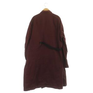 kolor 21SS ATTACHED WAISTCOAT COAT ナイロン ベルト 2 ボルドー