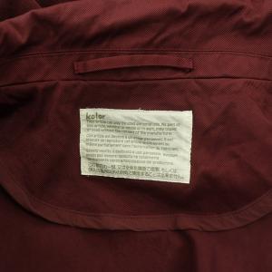 kolor 21SS ATTACHED WAISTCOAT COAT ナイロン ベルト 2 ボルドー