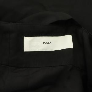 TOGA PULLA 2020年製 ワンピース ロング キャミワンピ サテン グースフェザー 38 黒 ブラック