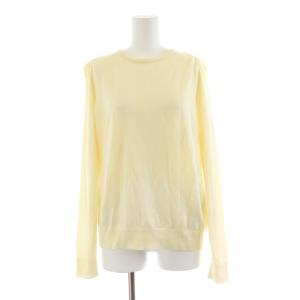 近年モデル ニット カットソー プルオーバー 長袖 2 M アイボリー GY19