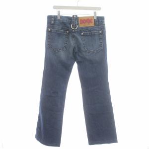 DSQUARED2 デニムパンツ ジーンズ ジーパン ボタンフライ 金具 ダメージ加工 48 M 青 インディゴブルー