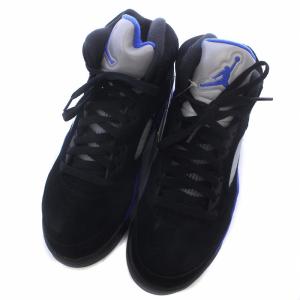 NIKE Air Jordan 5 Retro Racer Blue スニーカー スエード