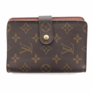 ポルトパピエジップ 二つ折り財布 ウォレット モノグラム 茶 ブラウン M61207