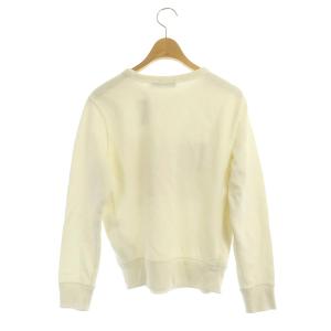 POLO RALPH LAUREN スウェットトレーナー 長袖 クルーネック パッチ 裏起毛 SP 白 ホワイト