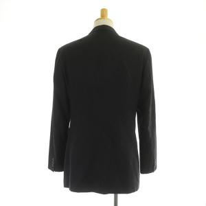 ARMANI COLLEZIONI スーツ セットアップ シャドウストライプ テーラードジャケット 3B 総裏地 パンツ スラックス ウール イタリア製 46