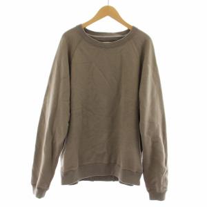 サンズ SONS スウェット トレーナー ボートネック ラグランスリーブ 長袖 S カーキ