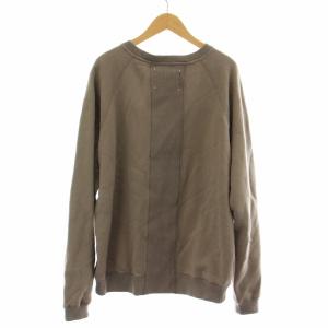 UNITED ARROWS サンズ SONS スウェット トレーナー ボートネック ラグランスリーブ 長袖 S カーキ