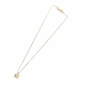 GIVENCHY ネックレス ペンダント Gロゴ ゴールド色