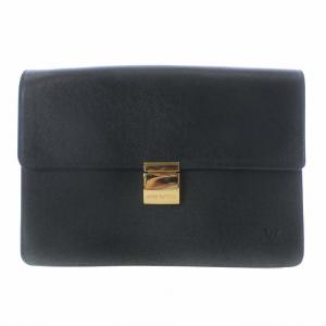 セレンガ タイガ セカンドバッグ レザー ロゴ ゴールド金具 緑 グリーン M30784