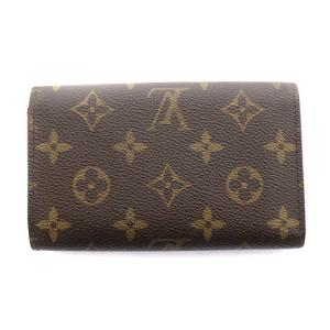 LOUIS VUITTON M61736 ポルトフォイユ トレゾール 二つ折り財布 モノグラム ブラウン