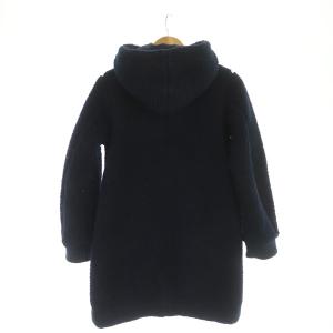 HELLY HANSEN サーモコート ミドル丈 フード ジップアップ アウター WL 紺 ネイビー