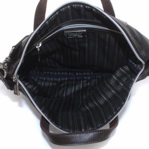 Orobianco ビジネスバッグ ブリーフケース ナイロン レザー 黒 ブラック