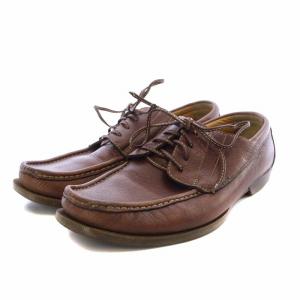 REGAL ビジネスシューズ 革靴 レザー スクエアトゥ 25.5 25.5cm 茶色 ブラウン