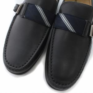 REGAL ローファー ベルト レザー 26.5cm 黒 ブラック 553R