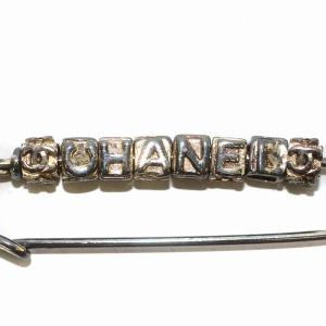 CHANEL ブローチ アクセサリー クリップ ココマーク ロゴ ゴールド色